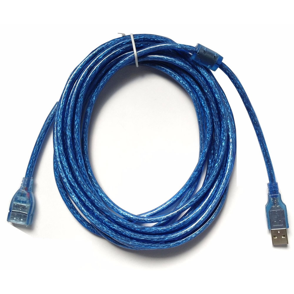 10 Metros Cable Extensión Usb 2.0 Blindado - Macho Hembra