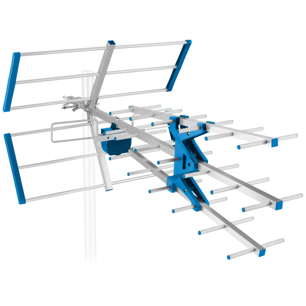 Antena Aérea Tdt Tipo Yagi De Alto Desempeño Para Tv Hd Dvb-T2