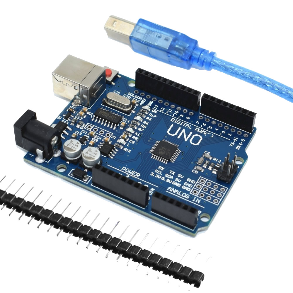 Nuevo ATmega 328P CH340G UNO R3 Board CON CABLE USB para Arduino